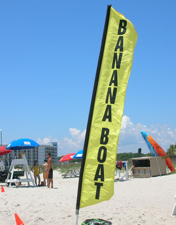 banana boat sign 